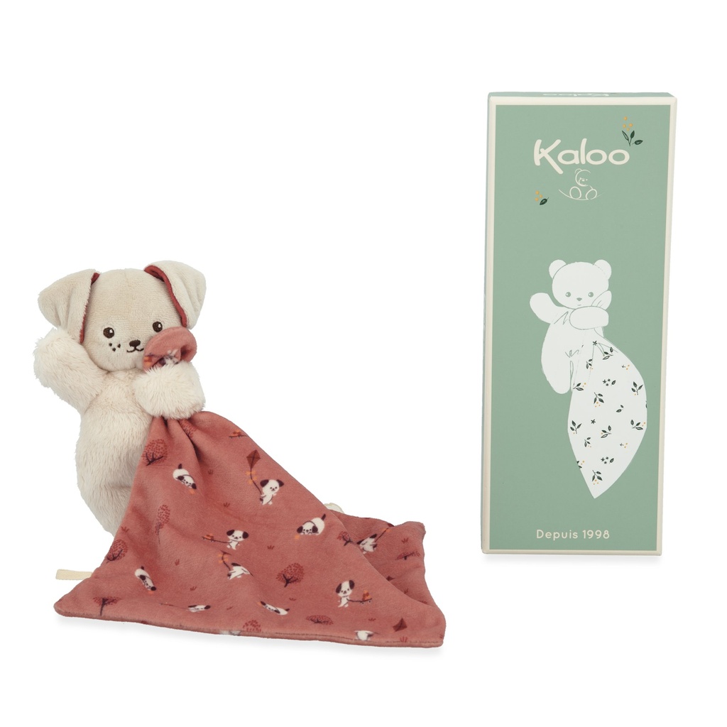 Schmusetuch rötliche Kuschelhund