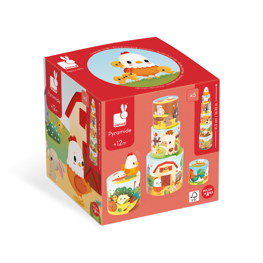 BAUERNHOF - MEINE ERSTE PYRAMIDE - HUHN