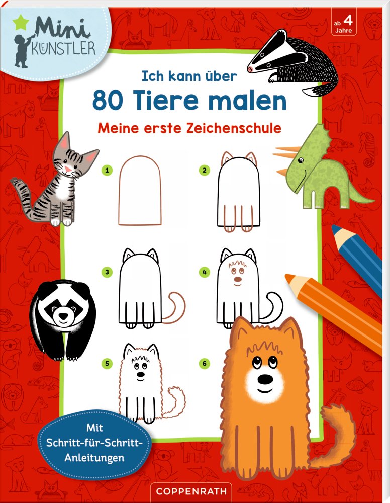 [9783649646372] Ich kann über 80 Tiere malen - Mini-Künstler