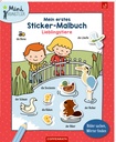 Mein 1. Sticker-Malbuch: Lieb