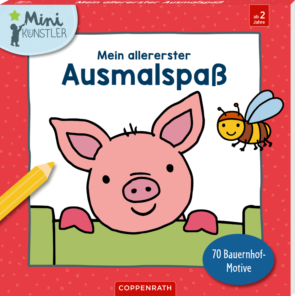 [9783649648246] Mein allererster Ausmalspaß: Bauernhof-Motive (Mini-Künstl.)