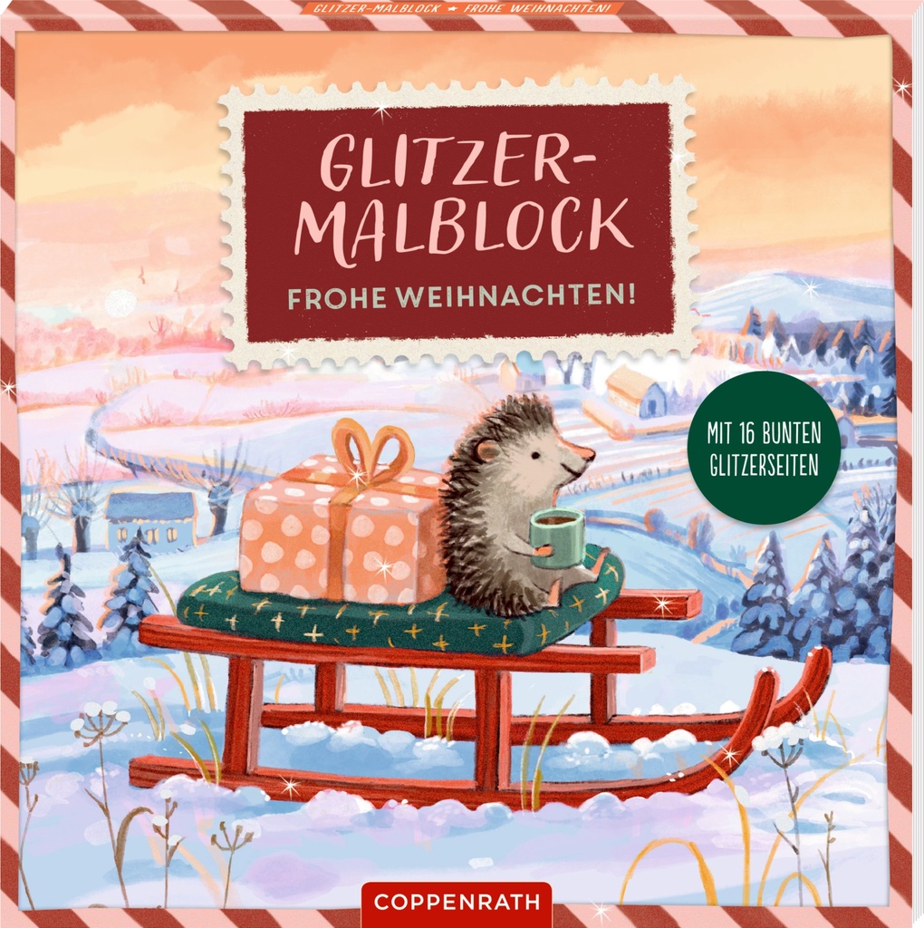 [9783649650508] Glitzer-Malblock: Frohe Weihnachten!