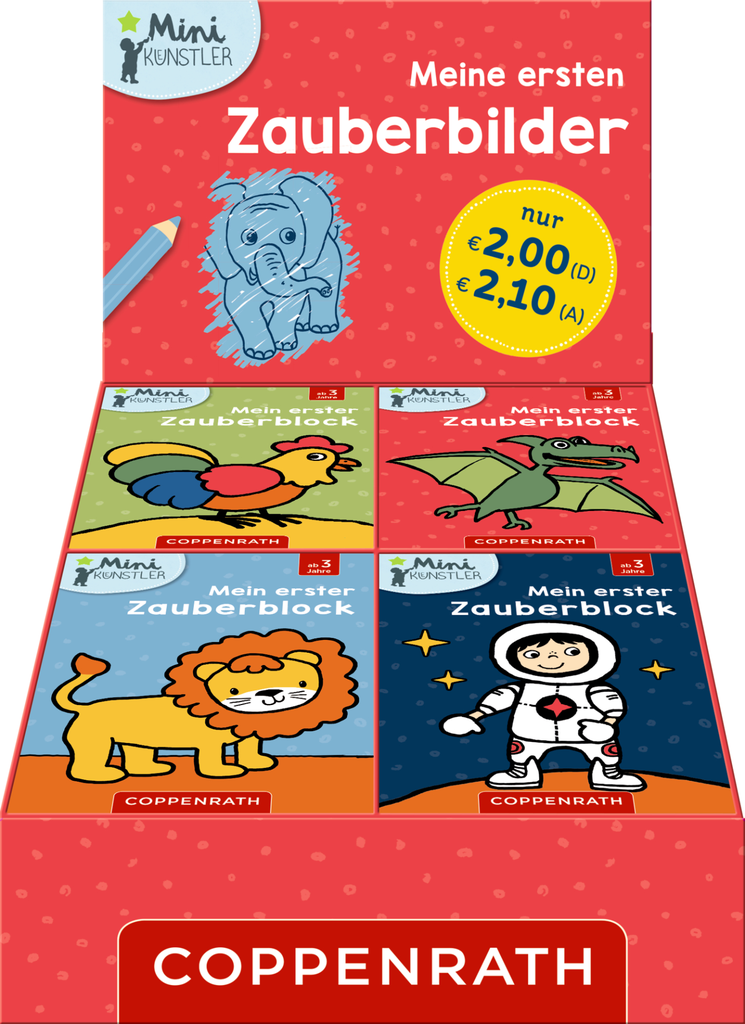 Meine 1.Zauberbilder: Tier/All/Dino/Hof (4x10Ex.i.D.) Mini-K