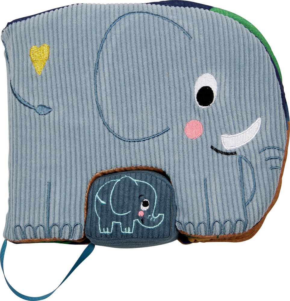 CosyBooks: Babys Spielbuch Kl. Elefant (inkl. Greiffigur)
