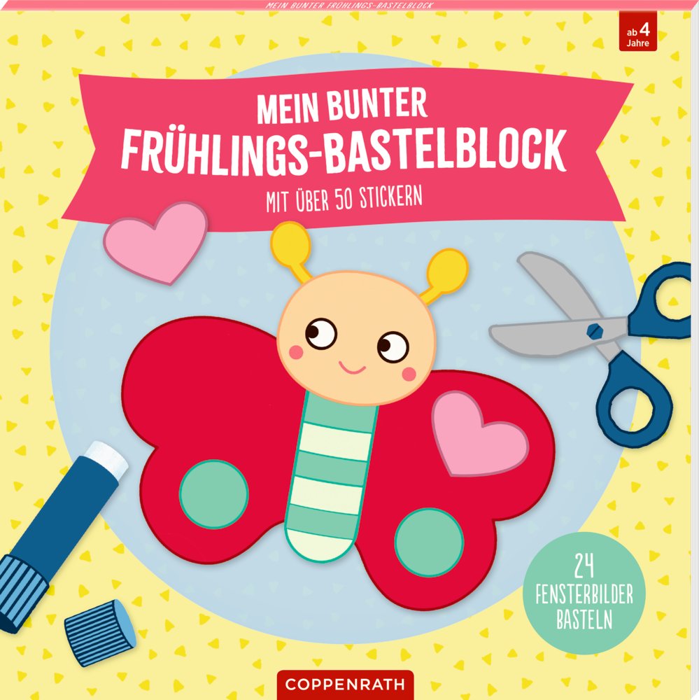 Mein bunter Frühlings-Bastelb