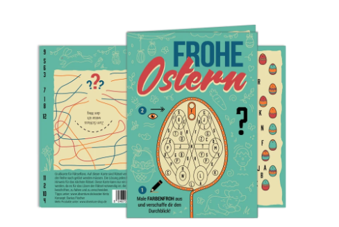 [0048753820902] Escape Room Puzzle Osterkarte