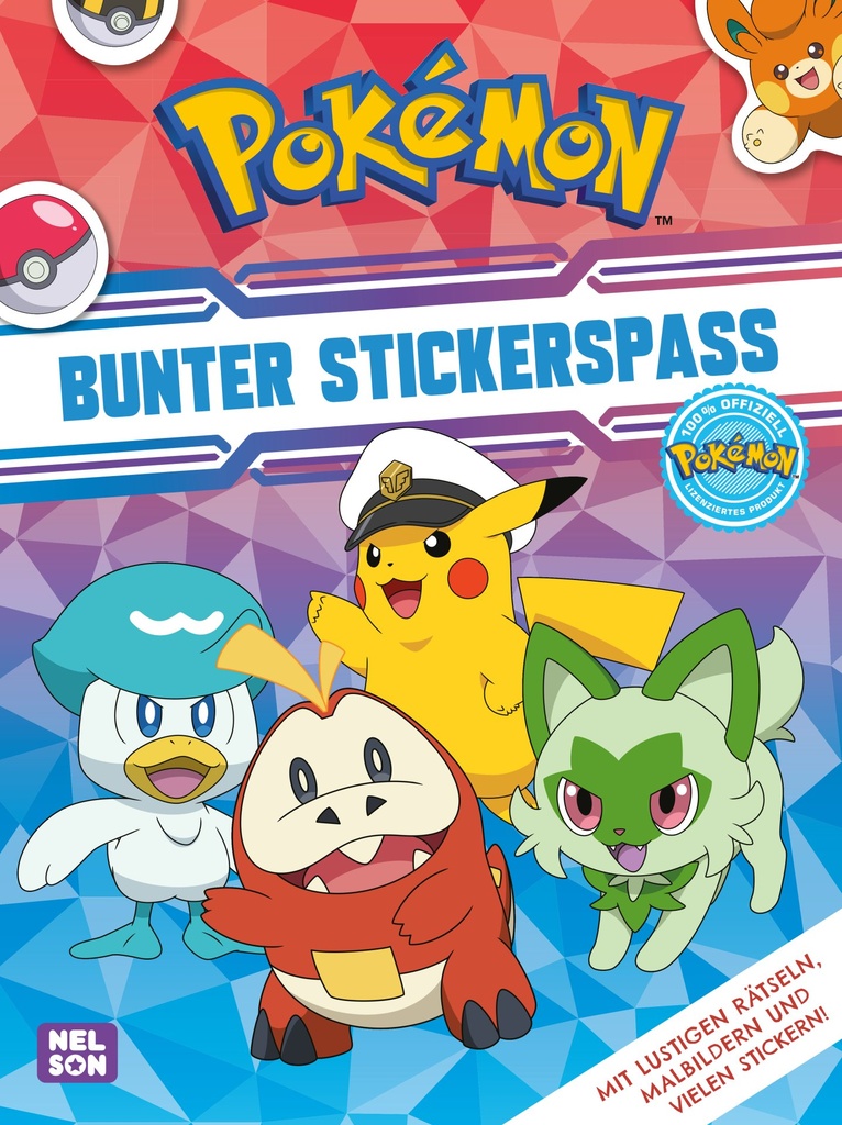 Pokémon Bunter Stickerspaß