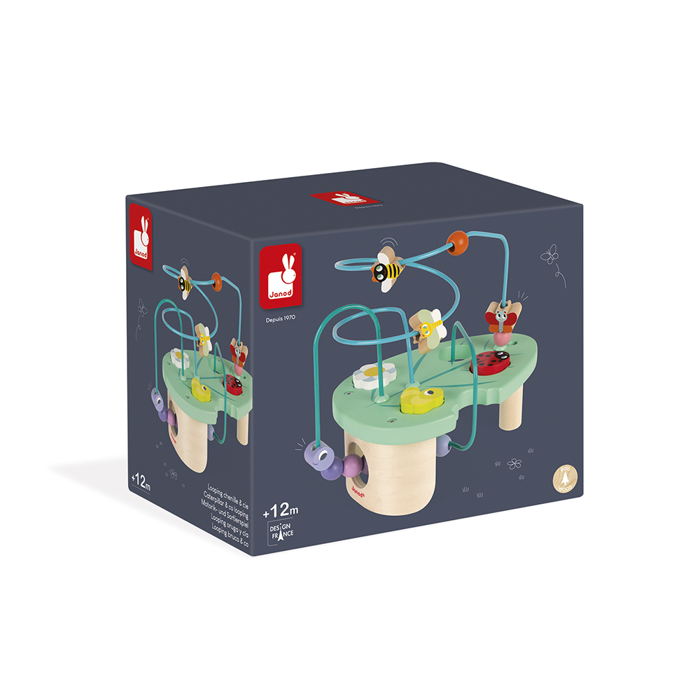 MOTORIK-SPIEL "WIESE" MIT 2 MOTORIKSCHLEIFEN UND 3 FORMEN