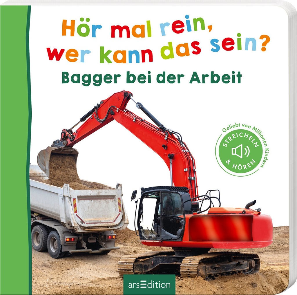 [9783845867731] Hör mal rein, wer kann das sein? Bagger bei der Arbeit