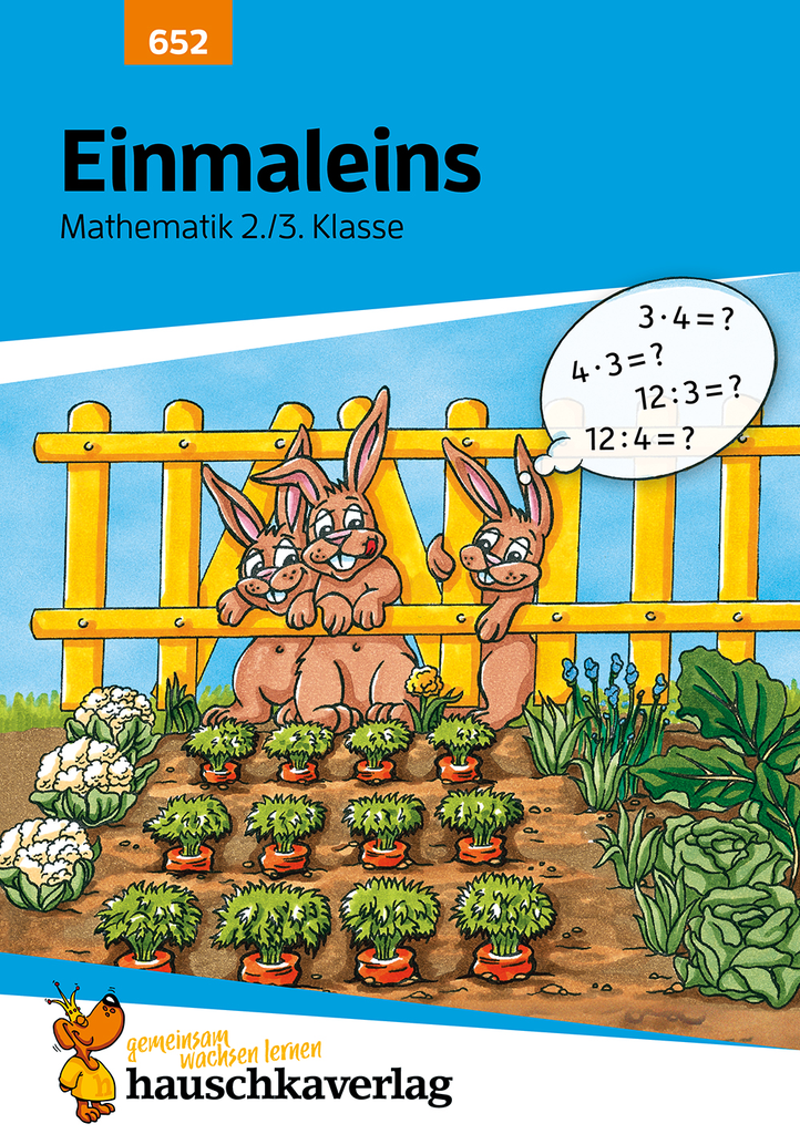 Mathe 2./3. Klasse Übungsheft - Einmaleins. Ab 7 Jahre.