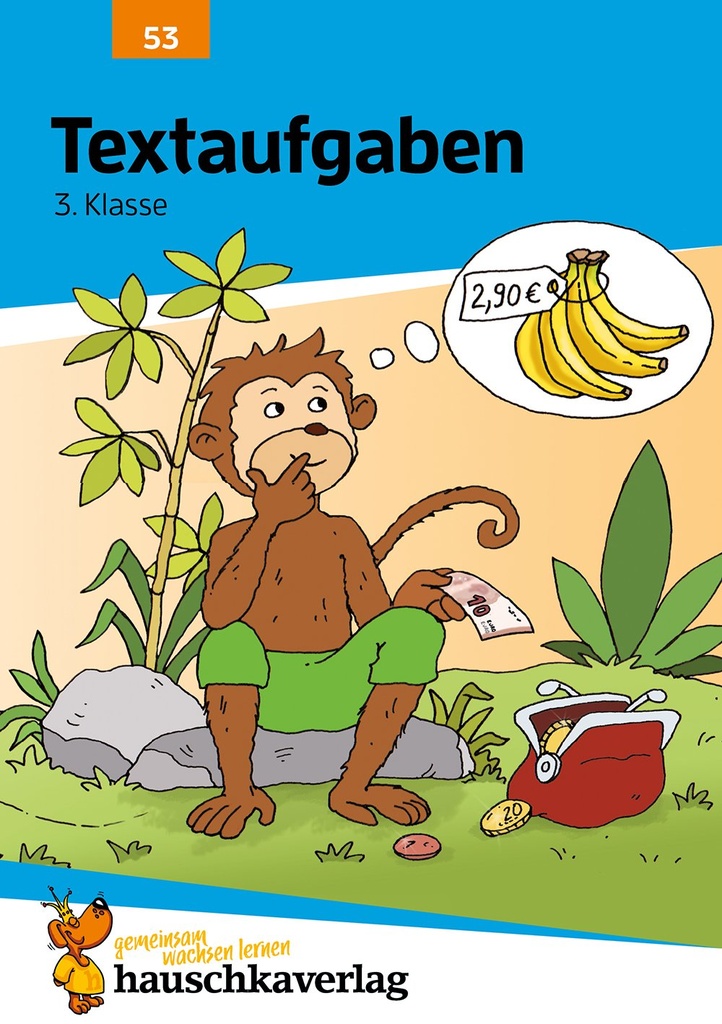 Textaufgaben 3. Klasse, A5-Heft