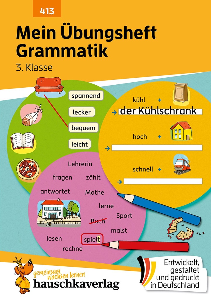 Mein Übungsheft Grammatik 3. Klasse, A5-Heft