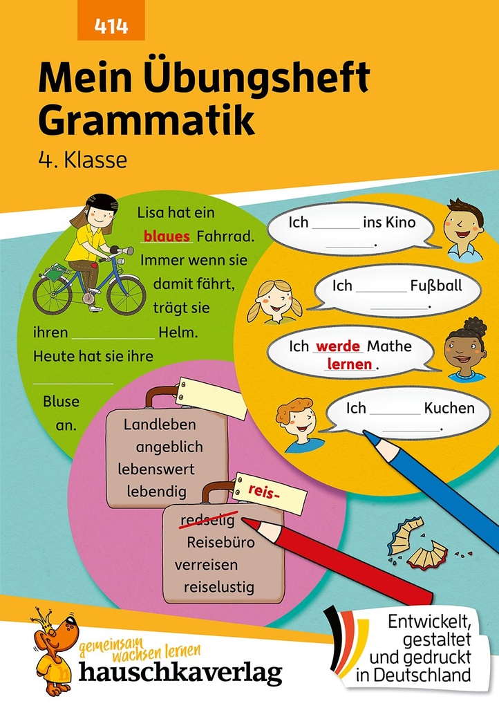 Mein Übungsheft Grammatik 4. Klasse (Auslauf)