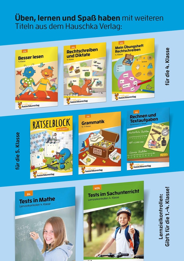 Mein Übungsheft Rechnen - 4. Klasse, A5-Heft