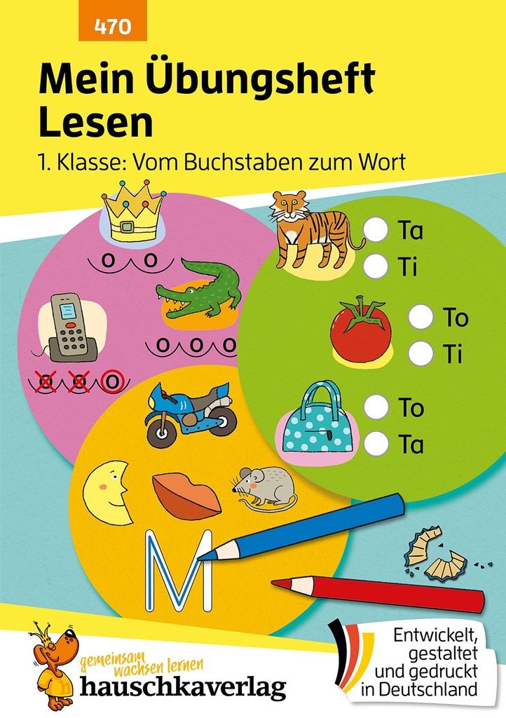 [9783881004701] Mein Übungsheft Lesen 1. Klasse: Vom Buchstaben zum Wort, A5-Heft