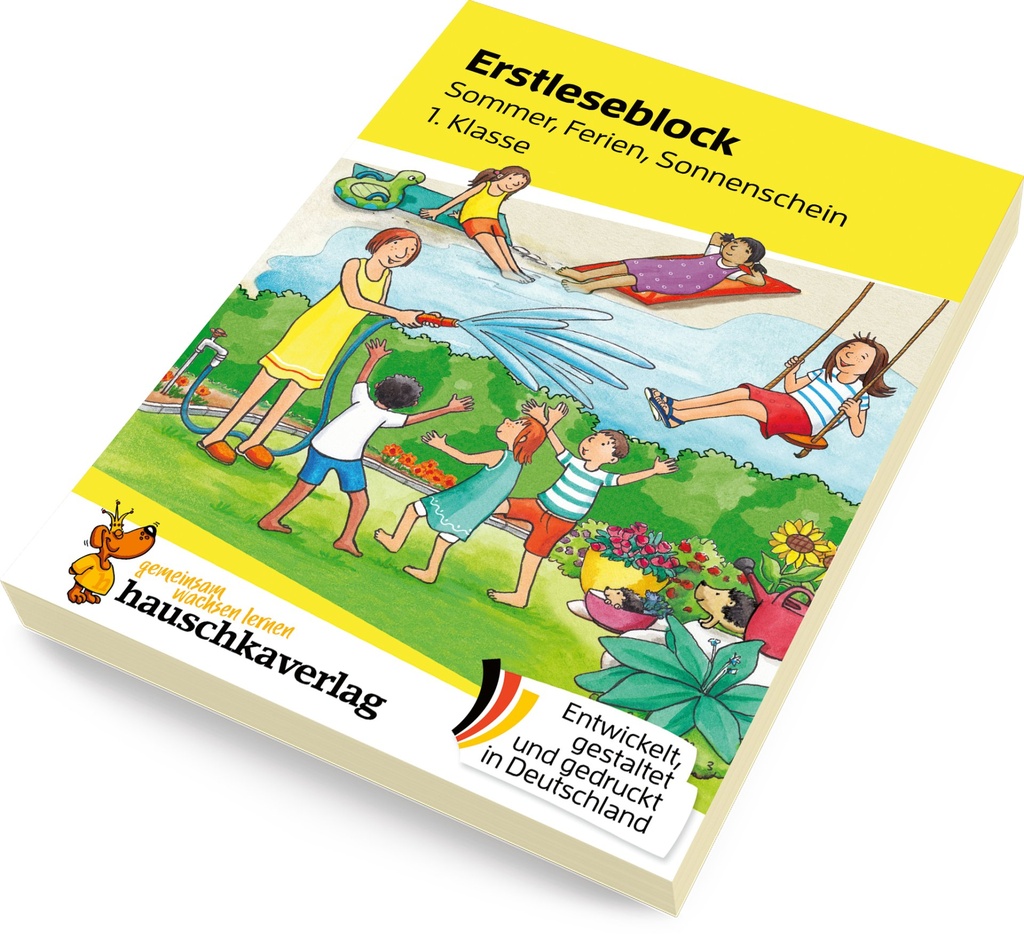 [9783881005029] Erstleseblock - Sommer, Ferien, Sonnenschein, A5-Block