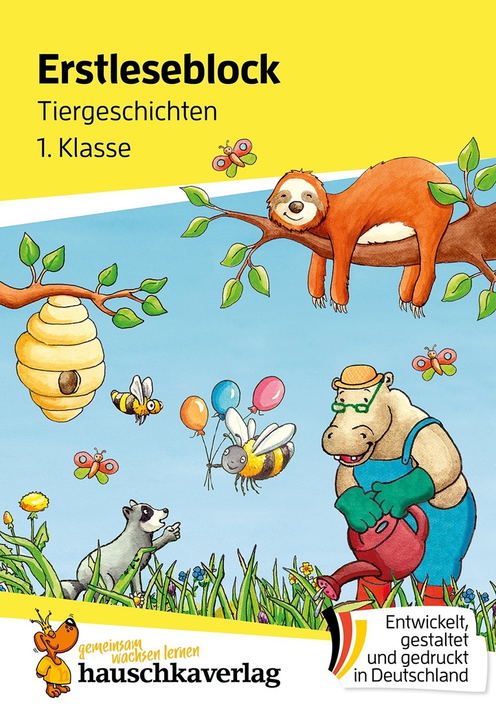 Erstleseblock – Tiergeschichten, A5-Block
