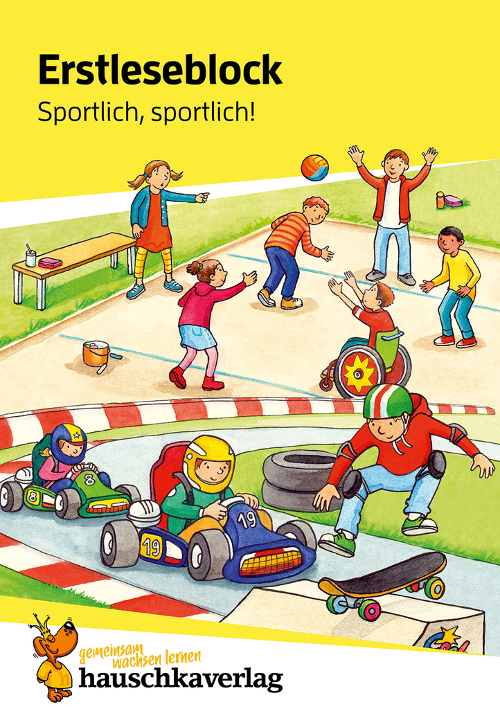 Erstleseblock - Sportlich, sportlich!. Ab 6 Jahre.