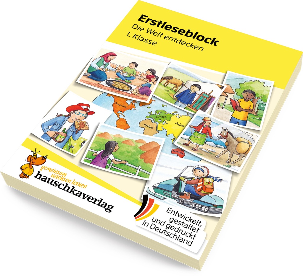 [9783881005050] Erstleseblock - Die Welt entdecken, A5-Block