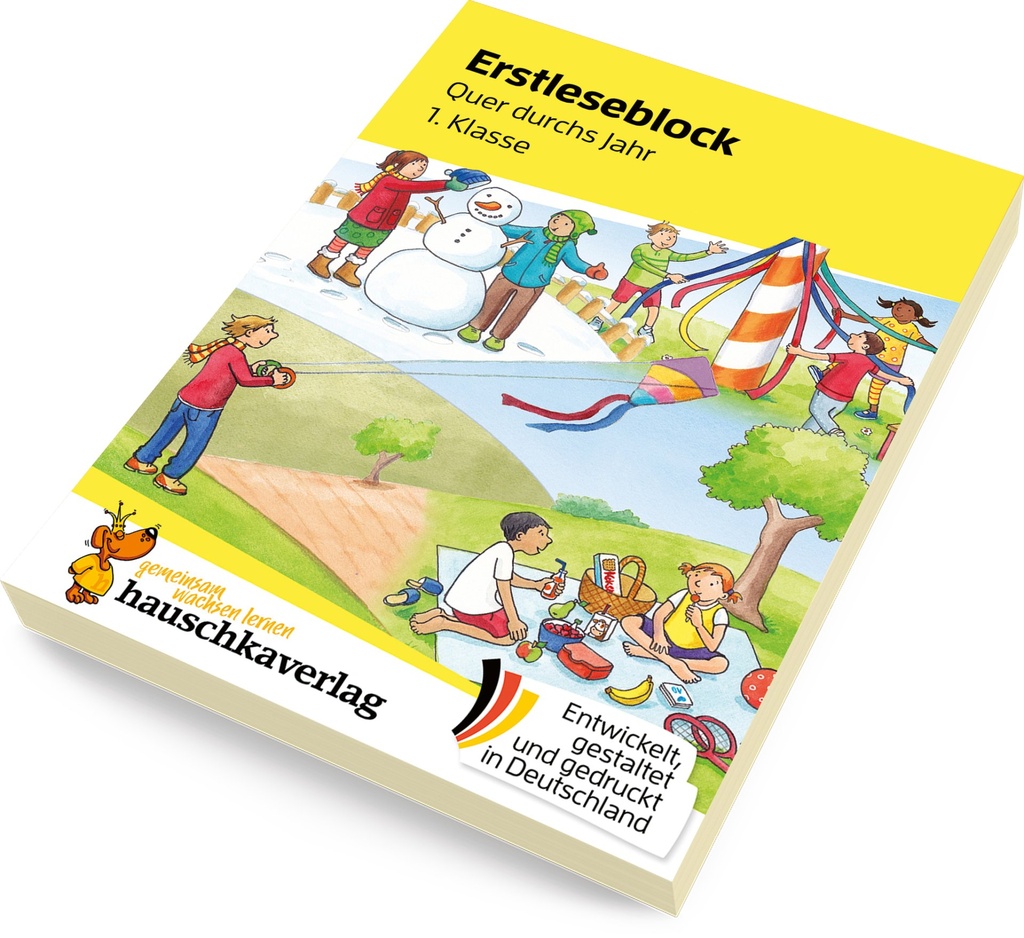 [9783881005067] Erstleseblock - Quer durchs Jahr, A5-Block