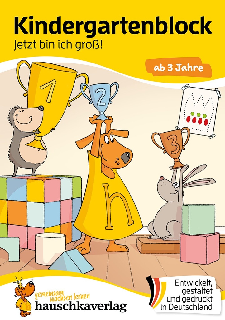 Kindergartenblock ab 3 Jahre - Jetzt bin ich groß! (Auslauf)