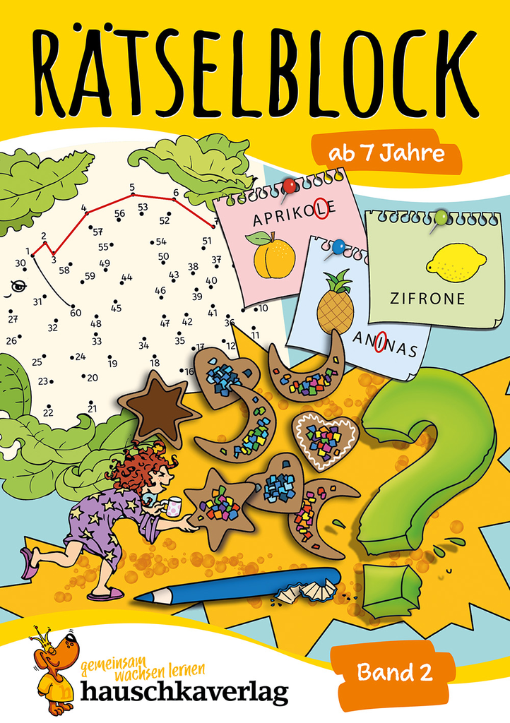Rätselblock ab 7 Jahre - Band 2. Ab 7 Jahre.