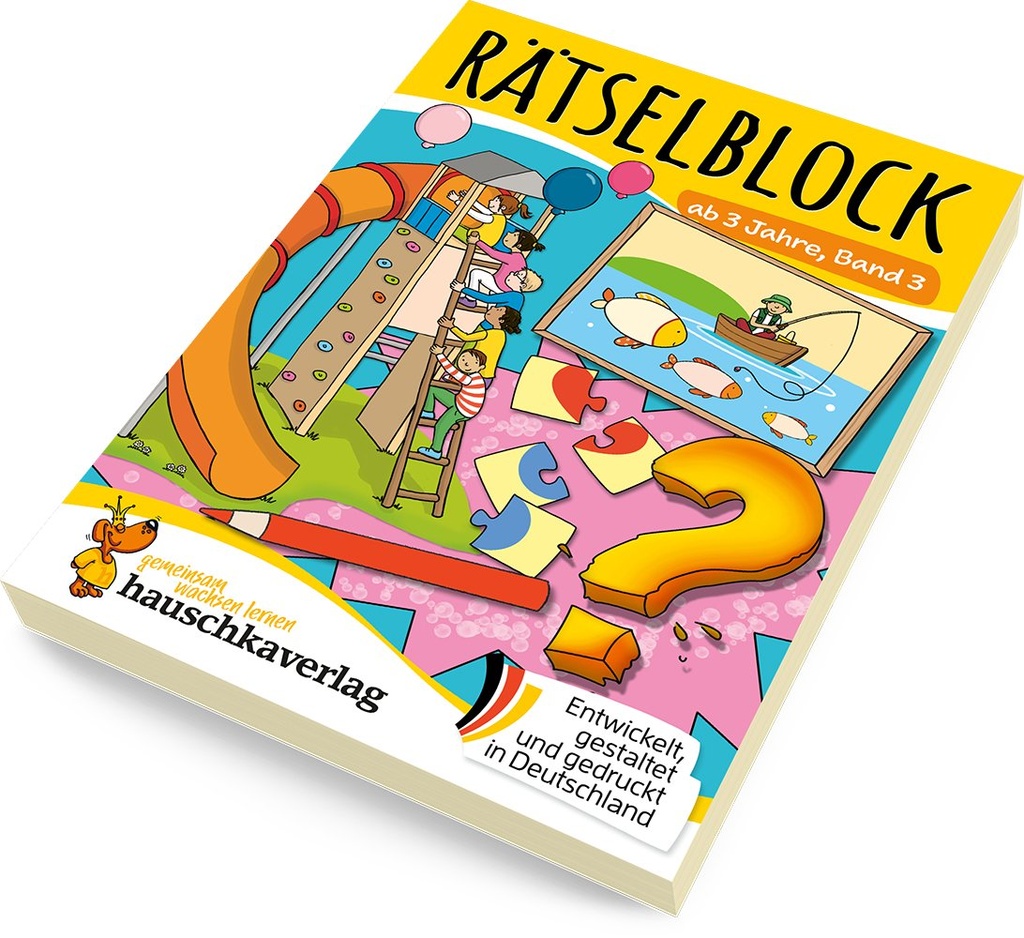 [9783881006545] Rätselblock ab 3 Jahre, Band 3, A5-Block