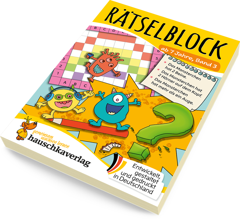Rätselblock ab 7 Jahre, Band 3