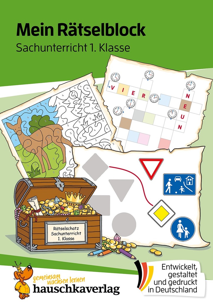 [9783881006866] Mein Rätselblock Sachunterricht 1. Klasse, A5-Block