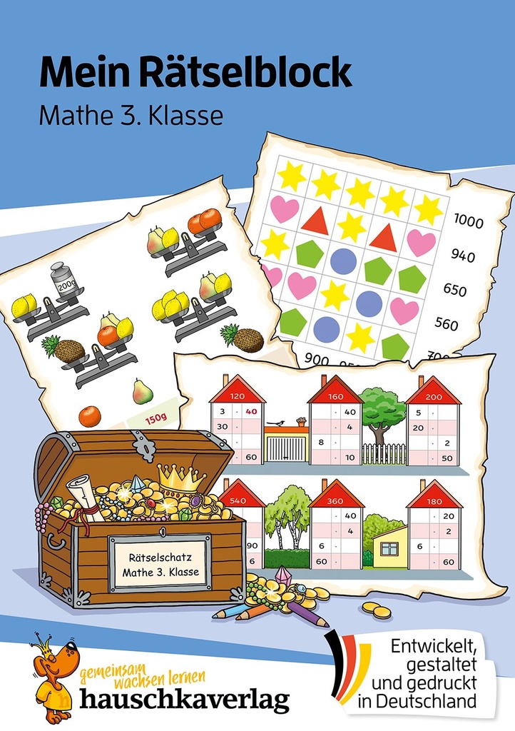[9783881006934] Mein Rätselblock Mathe 3. Klasse, A5-Block