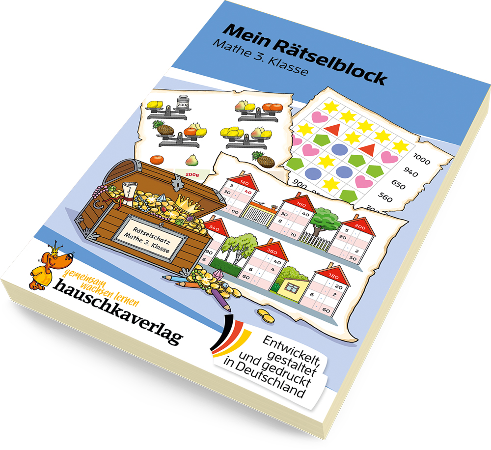 Mein Rätselblock Mathe 3. Klasse