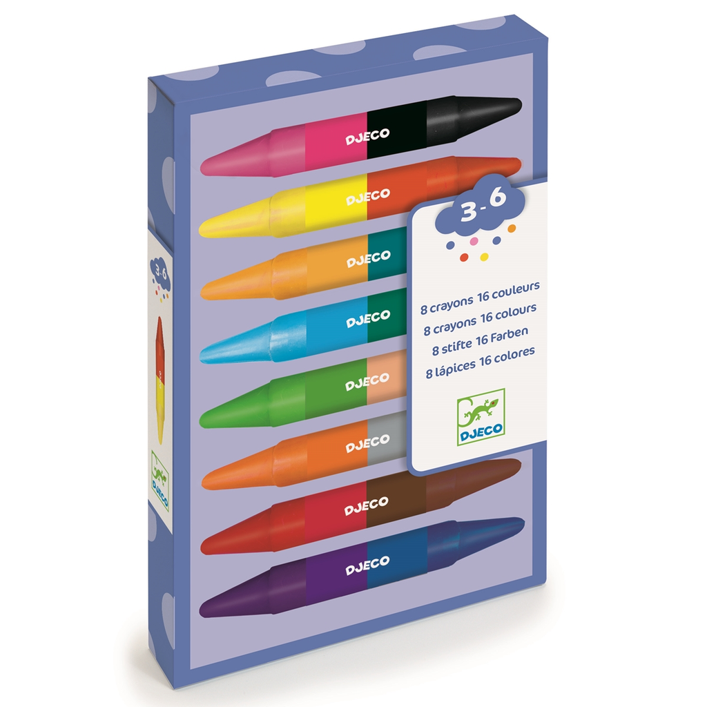 Farben: 8 Doppelstifte