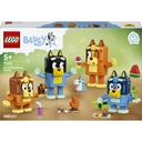 Blueys Familie aus LEGO Steinen