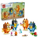 Blueys Familie aus LEGO Steinen
