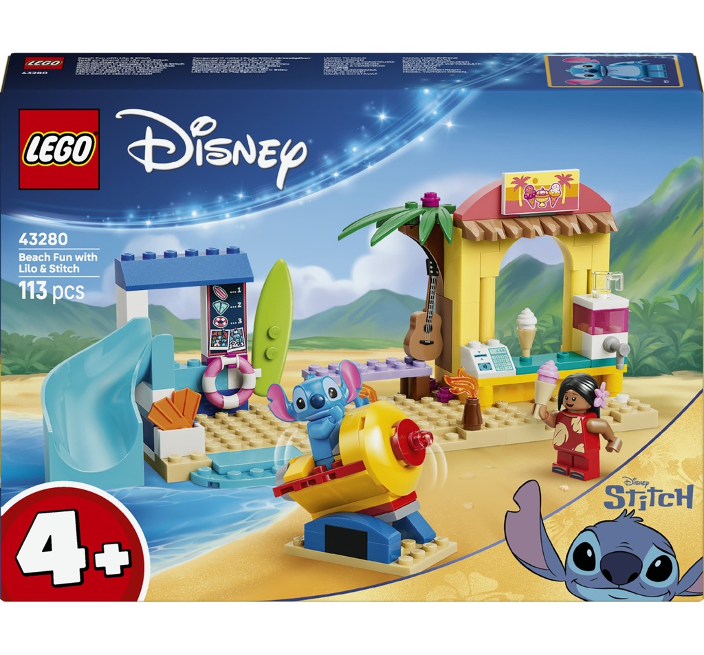 Spaß am Strand mit Lilo und Stitch