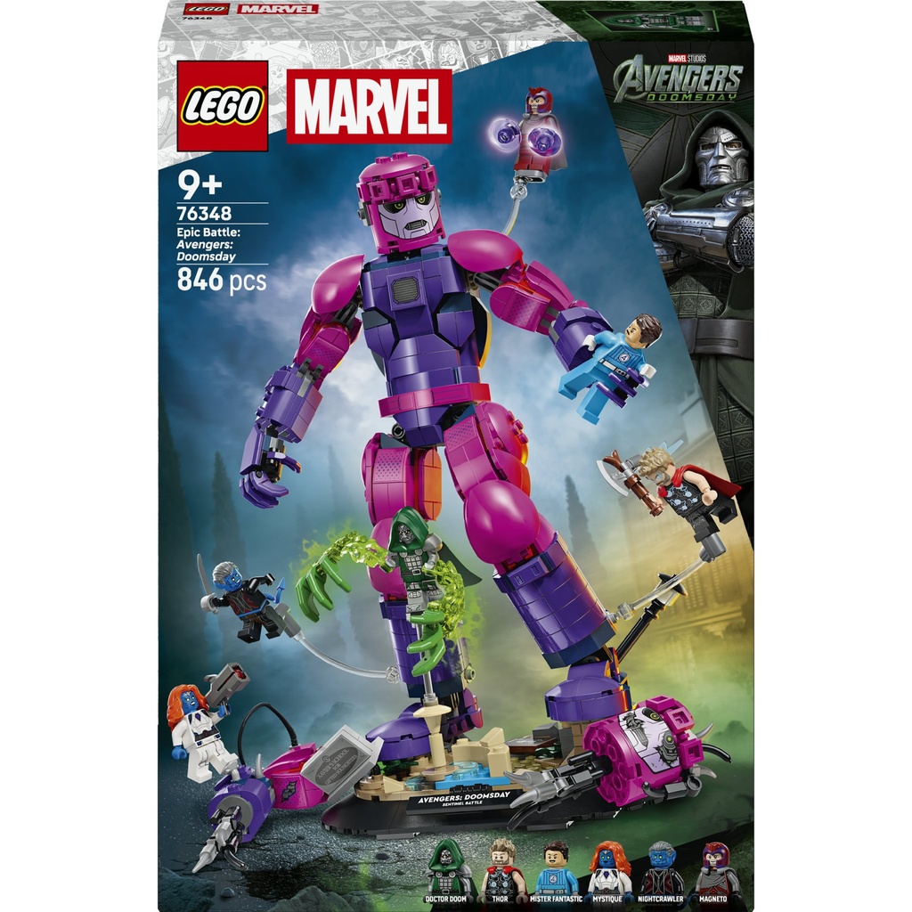 Lego 76348 Epic Battle: Avengers Doomsday