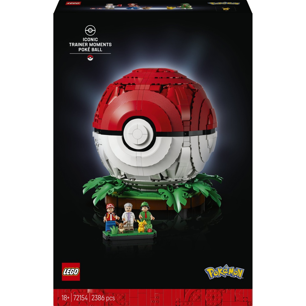 Pokéball mit Beeindruckenden Trainermomenten