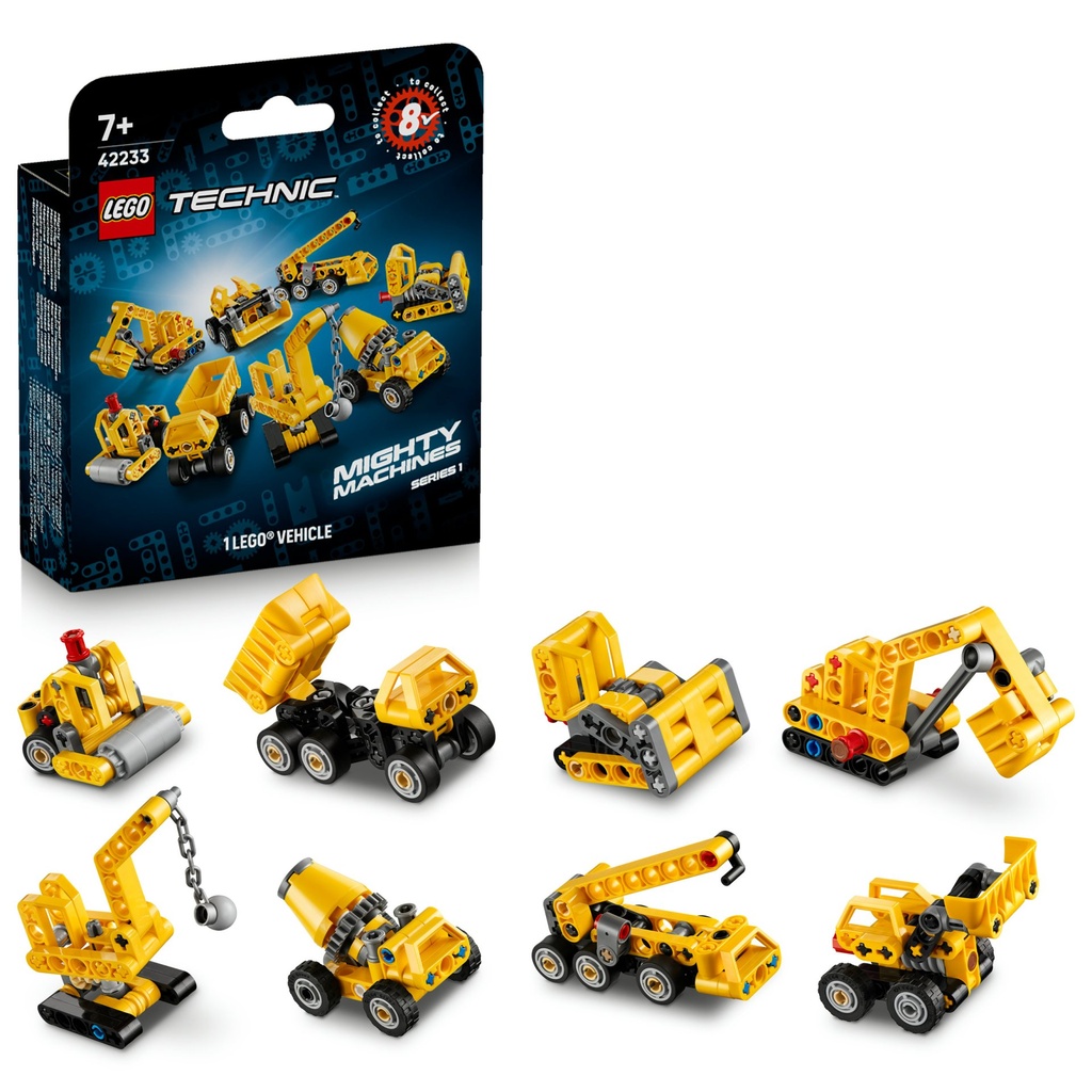[5702018067512] Lego Technic Mighty Machines Series 1