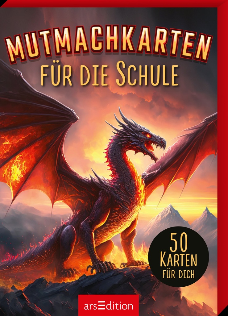 Mutmachkarten für die Schule – Drachen