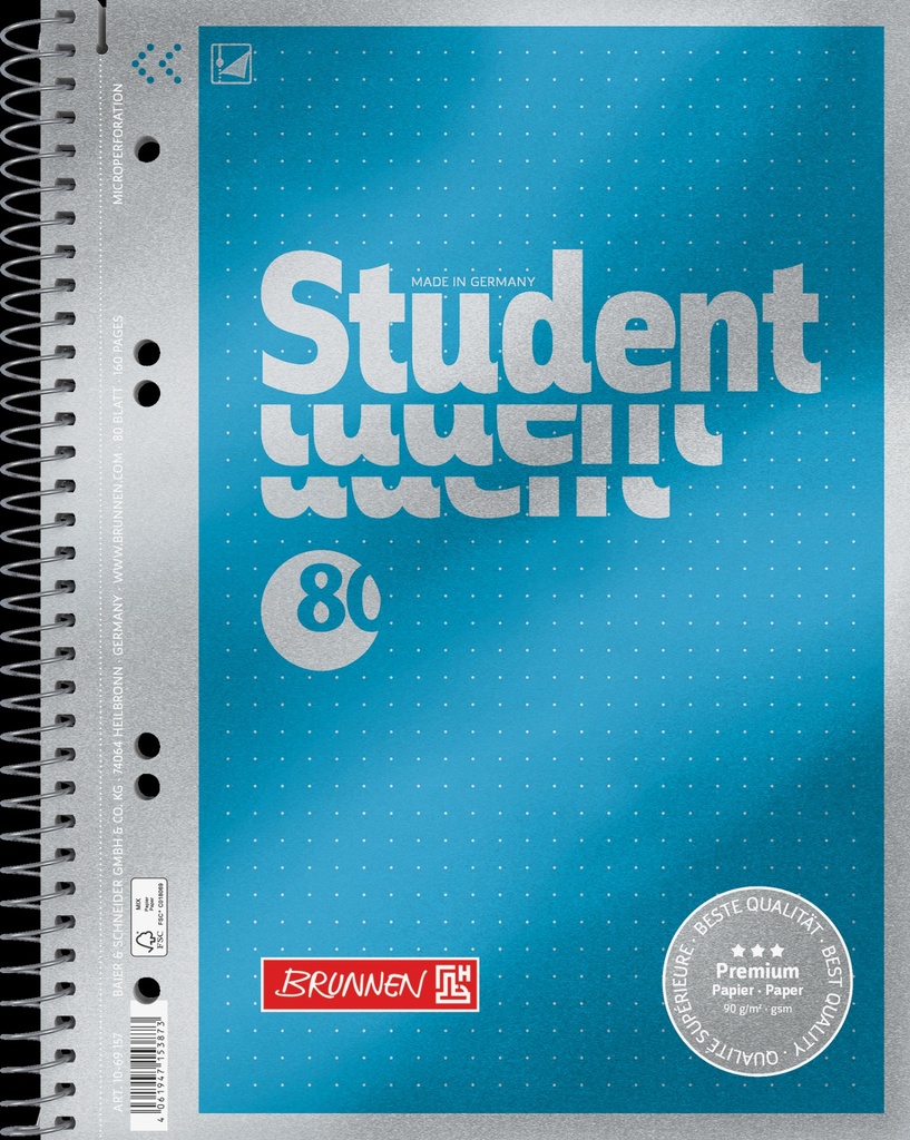 Collegeblock A5 dotted Premium