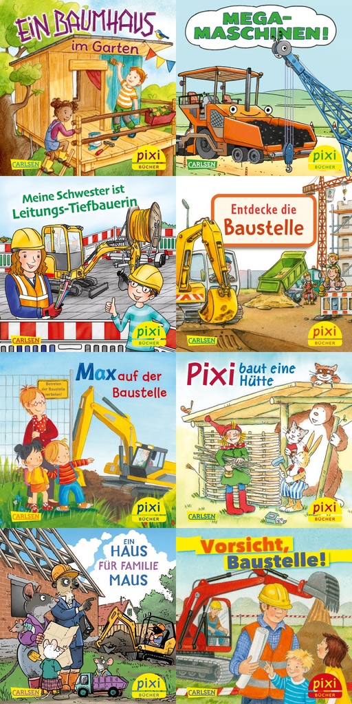 Pixi-Box 311: Pixi auf der Baustelle