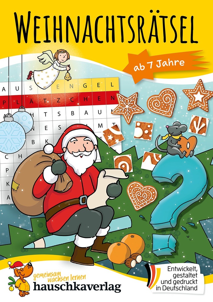 [9783881003711] Weihnachtsrätsel – Rätselblock ab 7 Jahre, A5-Block