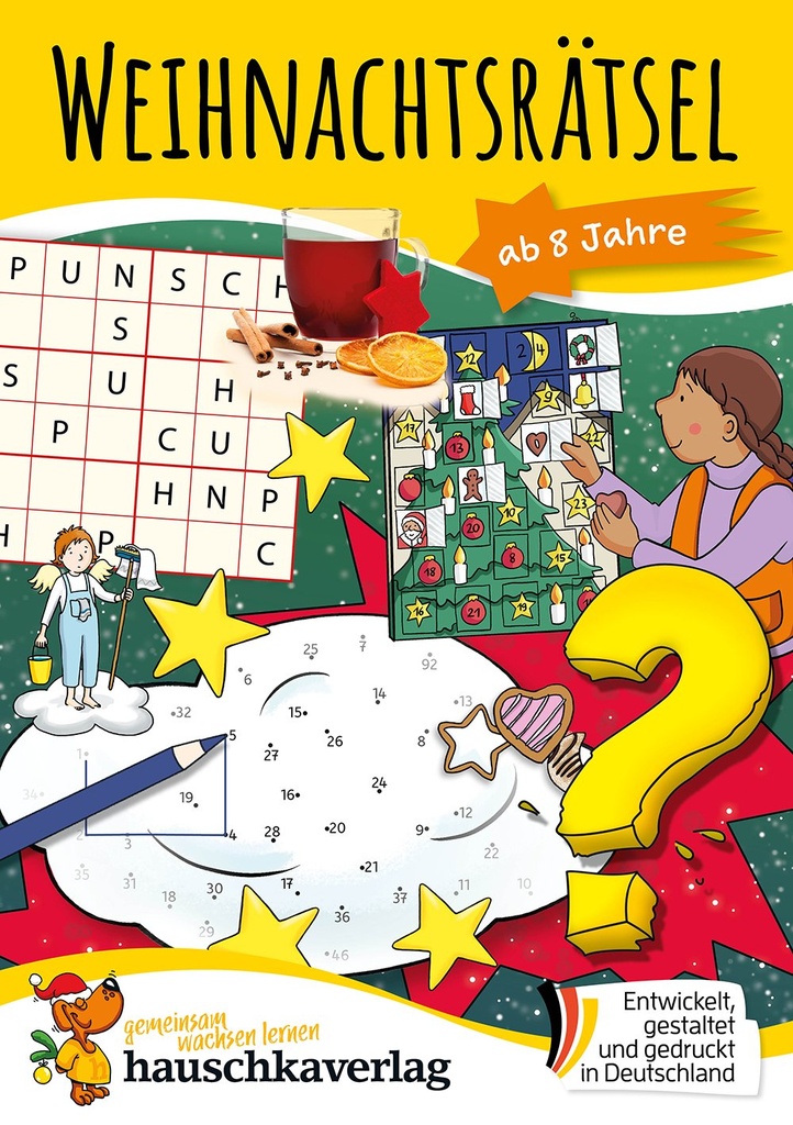 [9783881003728] Weihnachtsrätsel – Rätselblock ab 8 Jahre, A5-Block