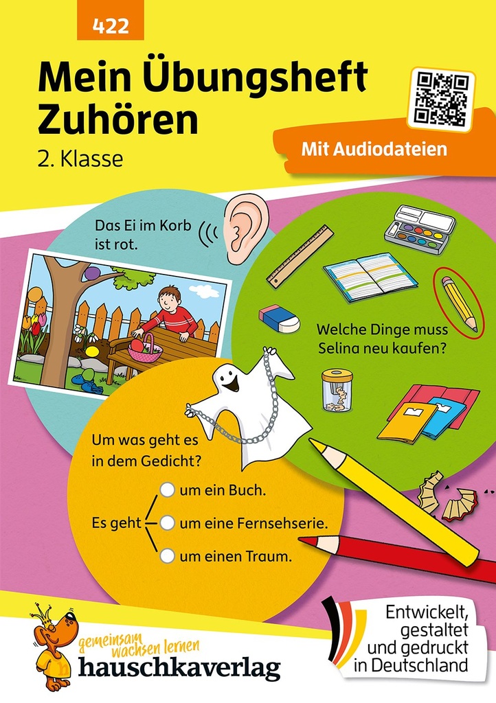 [9783881004220] Mein Übungsheft - Zuhören und verstehen 2. Klasse, A5-Heft