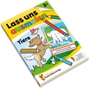 Lass uns ausmalen – Mein Ausmalbuch ab 2 - Tiere, A4 Block