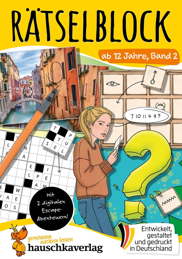 [9783881006576] Rätselblock ab 12 Jahre, Band 2, A5-Block