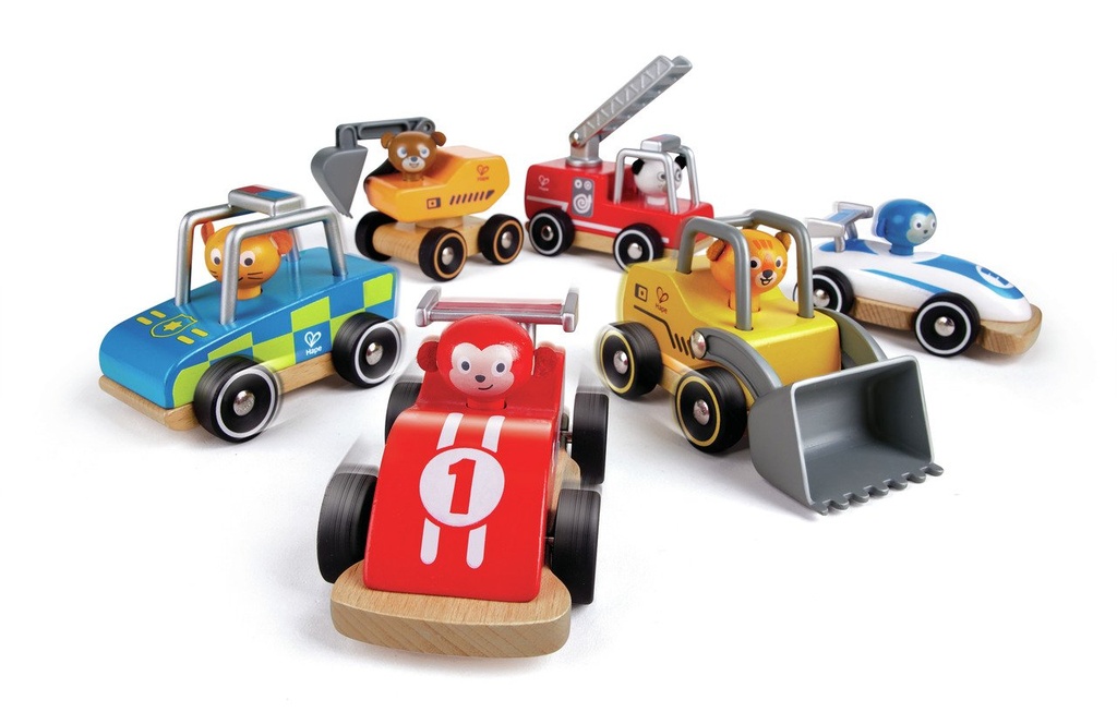 Flitzer Fahrzeug-Set (12 St.)