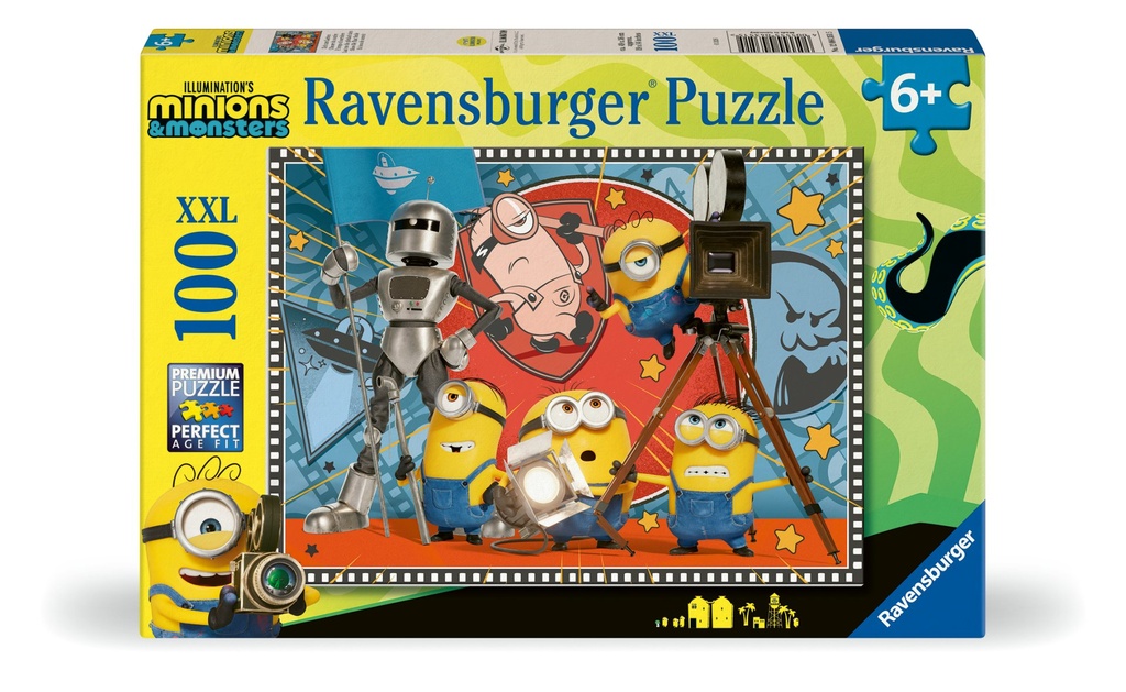 [4005555043515] Kinderpuzzle 100 XXL Teile - Minions 3