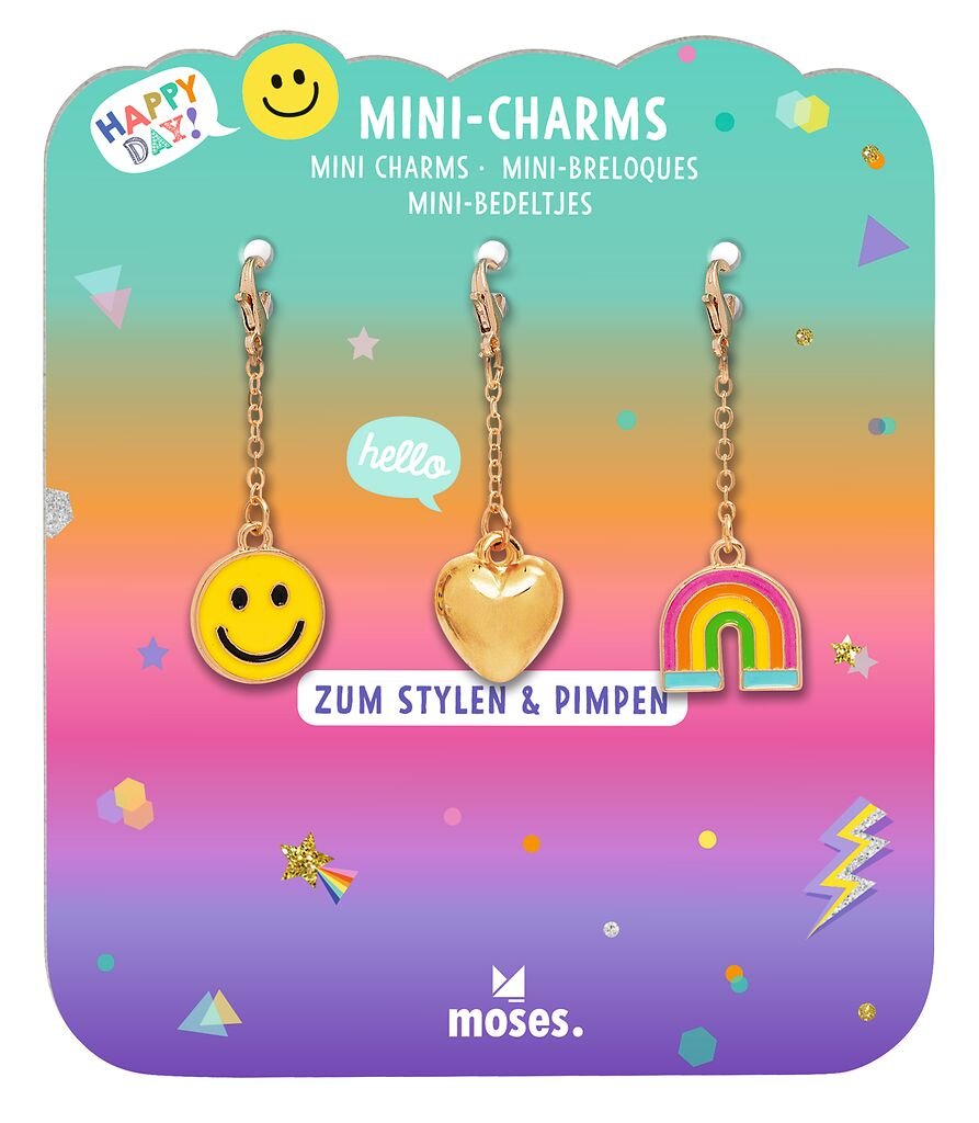 [4033477383068] Happy Day Mini-Charms Smiley