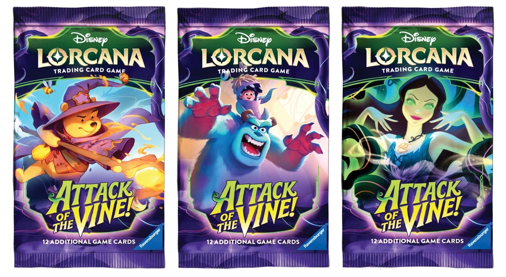 [4050368900517] Lorcana - Attack of the Vine! Booster - EN